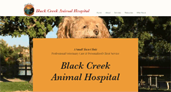Desktop Screenshot of blackcreekanimalhospital.com